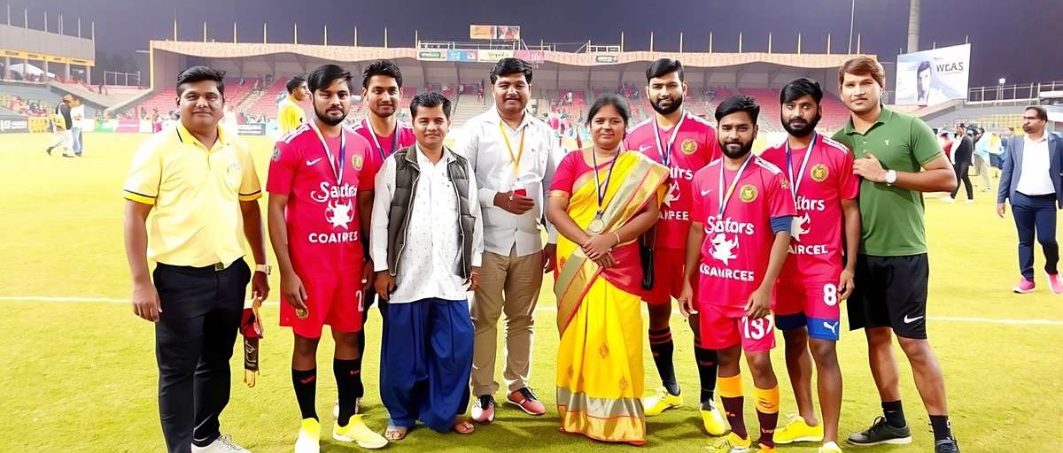 Karnataka United Offline Meetup Karnataka United offline meetup with players in traditional attire